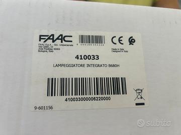 Lampeggiante faac integrato b680h