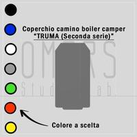 1x Coperchio Tappo Camino Stufa Boiler TRUMA