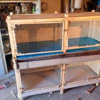 gabbia per conigli 