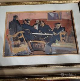 Olio su tela di Costantino Condoianni