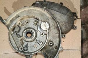 carter lato volano vespa piaggio motore hp v n 50