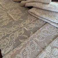 Coperta matrimoniale ad uncinetto