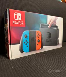 Nintendo switch standar con scatola