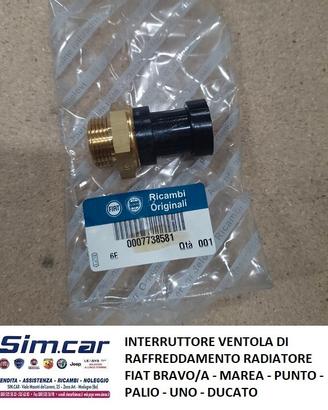 INTERRUTTORE RAFFREDDAMENTO FIAT BRAVO/A, MAREA, P