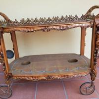 Carrello bar portavivande vintage