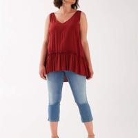 canotta Fiorella Rubino taglia XL (veste una 49)