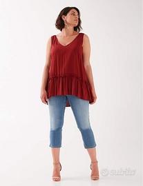 canotta Fiorella Rubino taglia XL (veste una 49)