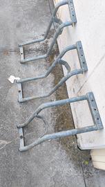 supporto ruota moto per carrello auto