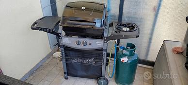 Barbecue a gas