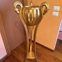Portavaso/Fioriera Dorato - Stile Impero/Neoclassi