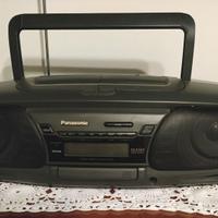 Stereo portatile vintage Panasonic RX-DT505