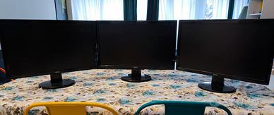 3 Monitor 24" Full HD, BENQ GL2450.