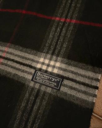 Sciarpa Burberry vintage nera