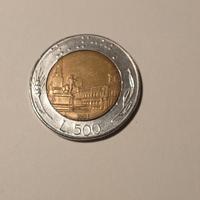 500 lire 1991 testa piccola 