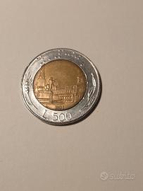 500 lire 1991 testa piccola 