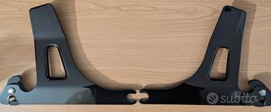 Piastre Sissybar sgancio rapido Dyna Harley