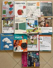 libri usati per scuole medie e superiori