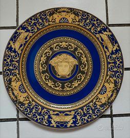 Piatto Versace Rosenthal Medusa Blue