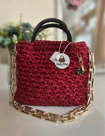 Borsa All’uncinetto fatta a mano