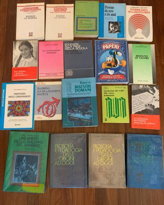 libri scolastici indirizzo magistrale/pedagogico