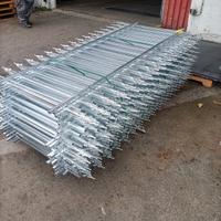 Recinzione in ferro battuto modulare + piantoni