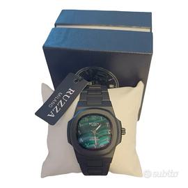 Ruzza Watch malachite , nuovo , mai messo al polso