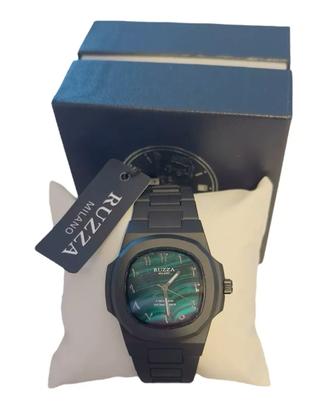 Ruzza Watch malachite , nuovo , mai messo al polso
