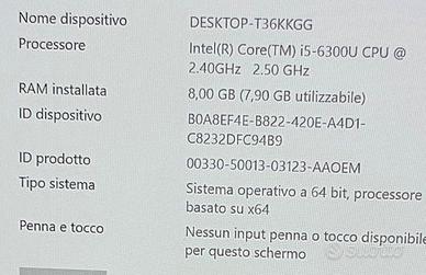 NOTEBOOK DELL E7470 Intel I5, ram 8