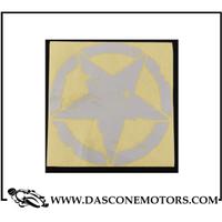 ADESIVO A STELLA BIANCO Ø 150