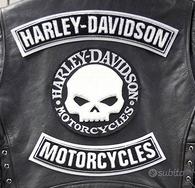 Tris Toppe Harley Davidson Termoadesive per Gilet