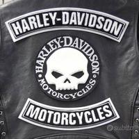 Tris Toppe Harley Davidson Termoadesive per Gilet