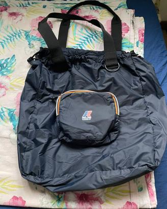 Borsa K-Way Le Vrai 3.0 Victorine blu navy