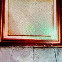 Cornice antica con vetro