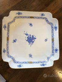 Vassoio porcellana Herend Hungary dipinto a mano