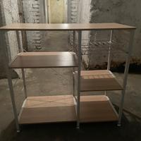 Scaffale a 3 livelli per cucina SogesHome