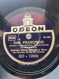 78 giri ODEON - Meme Bianchi - San Francisco/E tu?