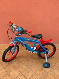 Bicicletta bici spidermann 14” bambino