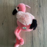 Peluche pupazzetto Fenicottero Flamingo