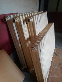 Set 8 Radiatori in ghisa, varie misure