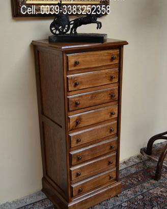 Classificatore 8 cassetti stile inglese