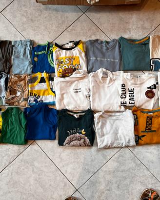 abbigliamento bimbo 30/36 mesi – 25 capi