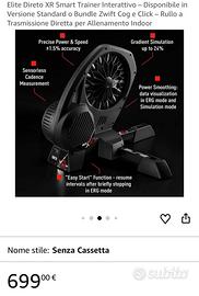 Rullo bici Elite Xrt