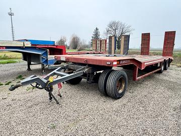 rimorchio carrellone De Angelis mezzo d'opera