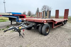 rimorchio carrellone De Angelis mezzo d'opera