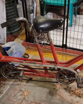 Bicicletta tandem vintage