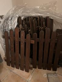 Staccionata in legno