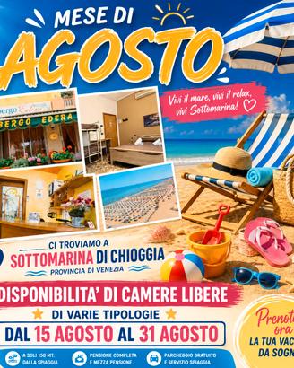 Hotel edera a sottomarina di chioggia (ve)