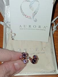 Anello in ottone linea Aurora cristalli Swarovski 