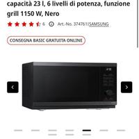 microonde Samsung 