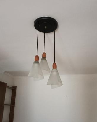 Lampadario a sospensione 3 luci